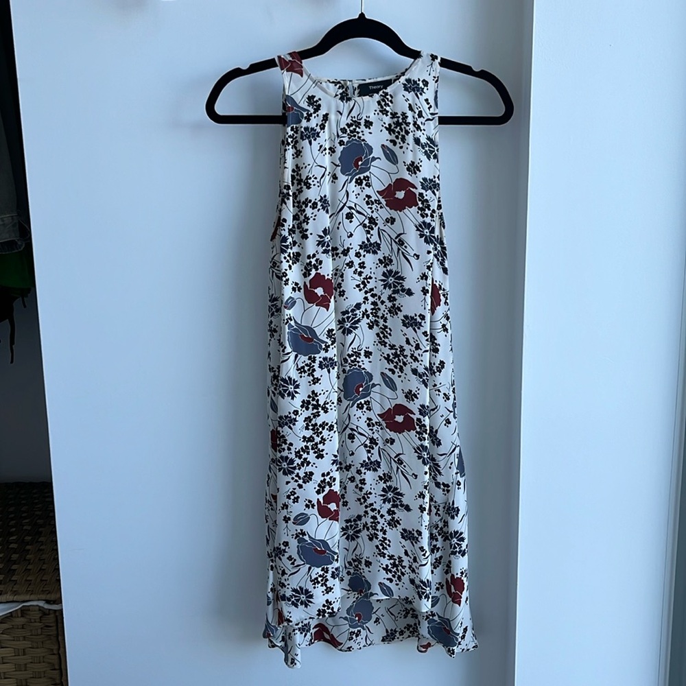 Theory floral dress